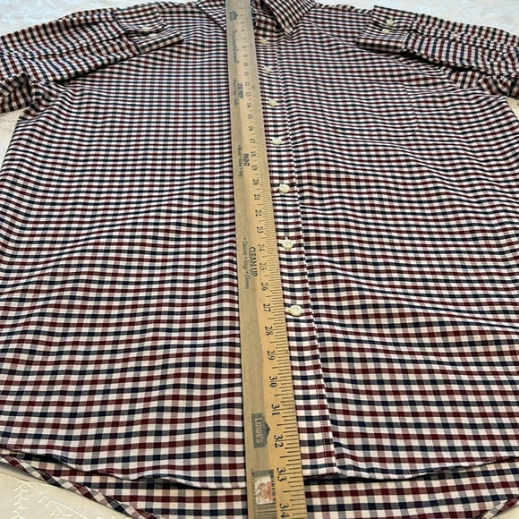 Stanford long sleeve button down shirt. Size 6.5 32-33 60% cotton 40% polyester - Picture 5 of 6